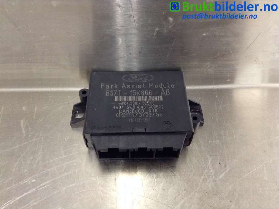 Styreenhet parkering til Ford Mondeo, 2011-2014 (Type IV, Fase 2)  (FORD|BS7T-15K866-AB)