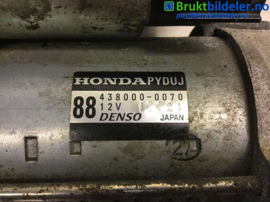Starter diesel til Honda Civic 2012-2015 (Type IX, Fase 1)  (HONDA|438000-0070|)