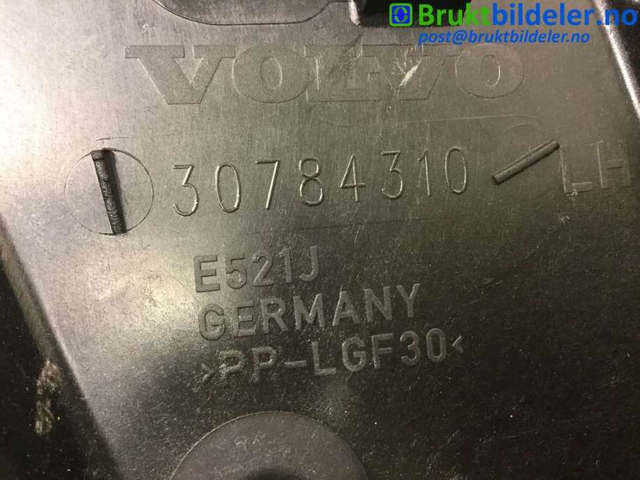 Ruteheis til Volvo S60 2010-2014 (Type II, Fase 1)  (VOLVO|31440785|30784310|)