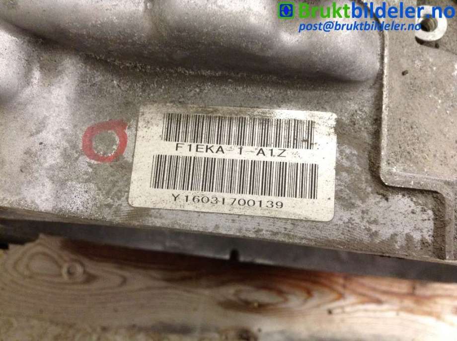 Girkasse automat til Mitsubishi Outlander 2015-->> (Type III, Fase 2)  (MITSUBISHI|Y16031700139|F1EKA-1-A1Z|)