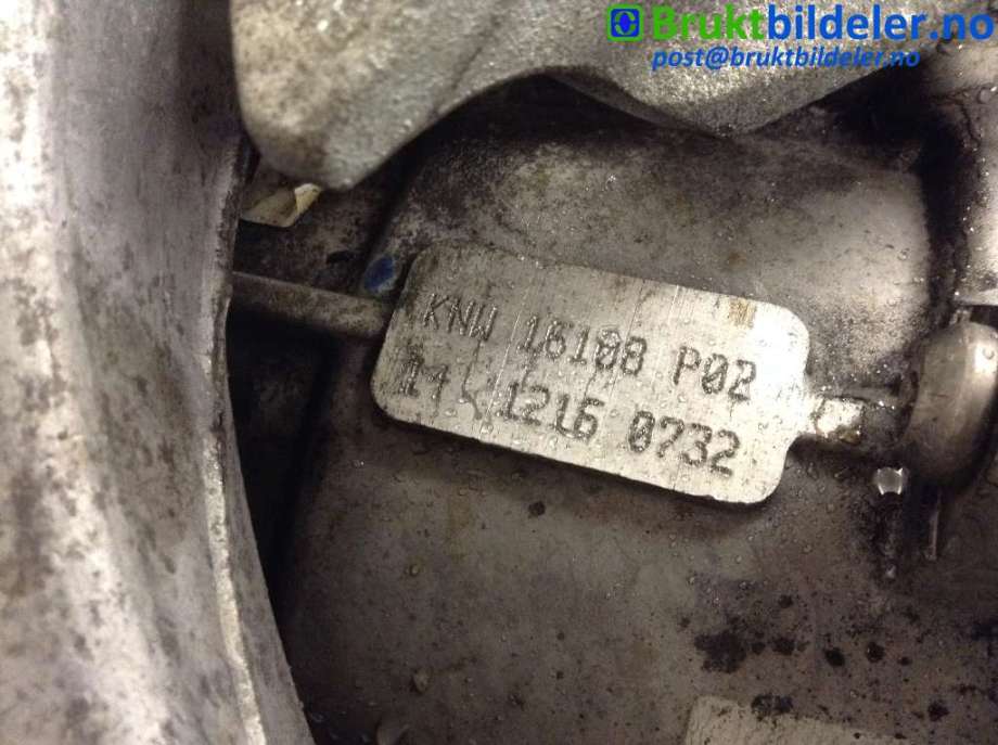 Girkasse manuell 6-trinn til Škoda Superb 2008-2015 (Type II) (SKODA||KNW)