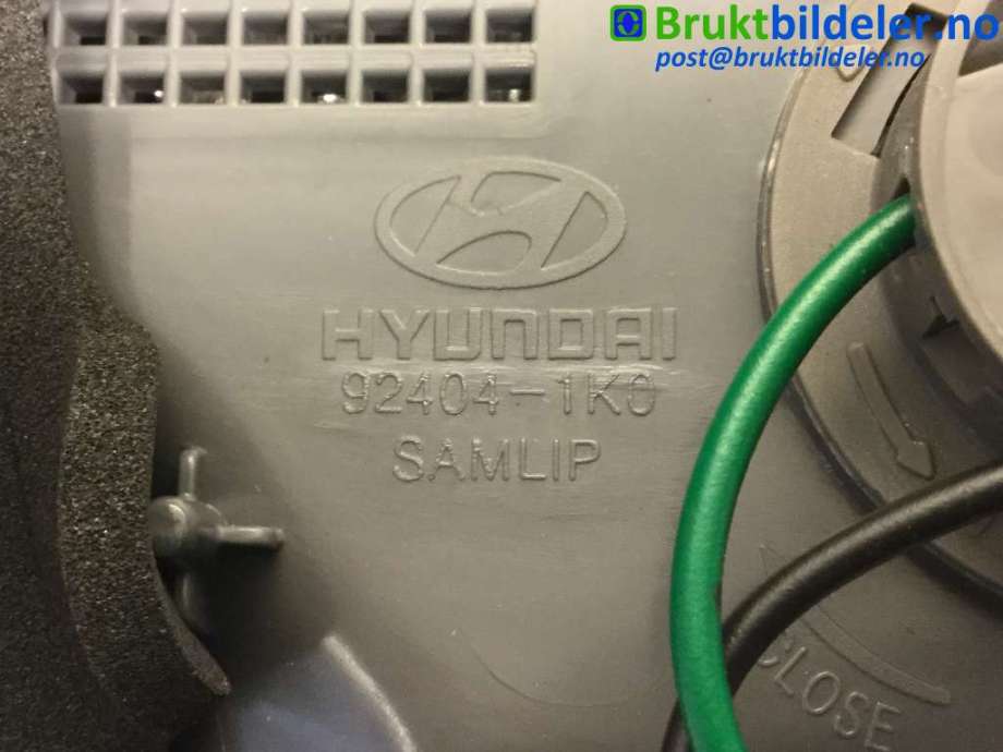 Baklykt høyre indre til Hyundai Ix20 2010-2017  (HYUNDAI|92404 1K000|)