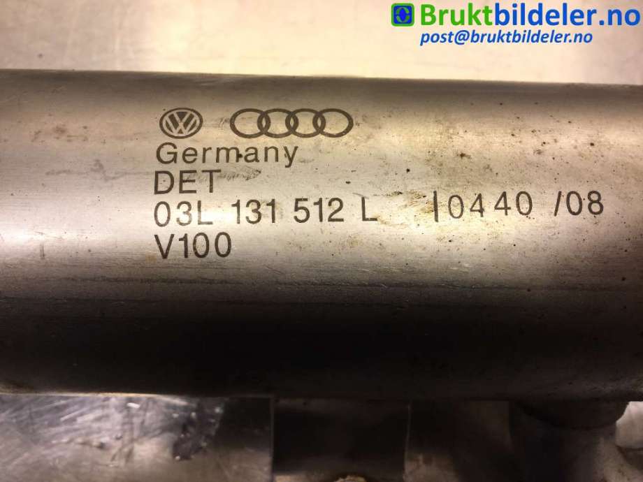 EGR-kjøler til Škoda Superb 2008-2015 (Type II) (SKODA|03L 131 512 L|)