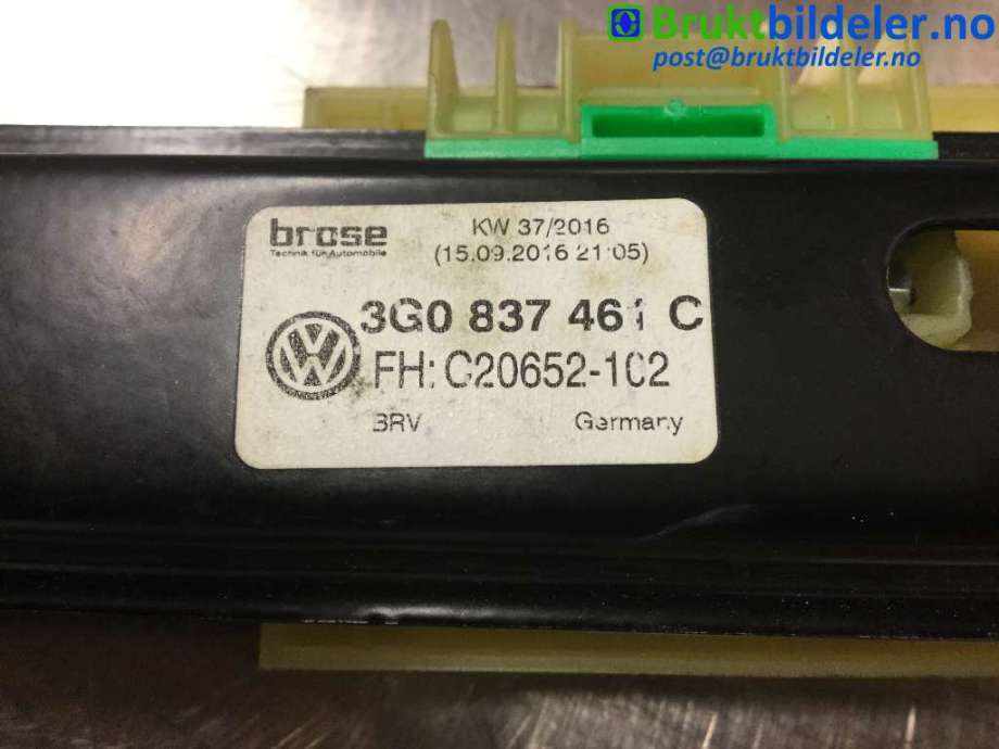Ruteheis til VW Passat 2015-2019 (Fase 1) (B8) (B8) (3G0 837 461 C|)
