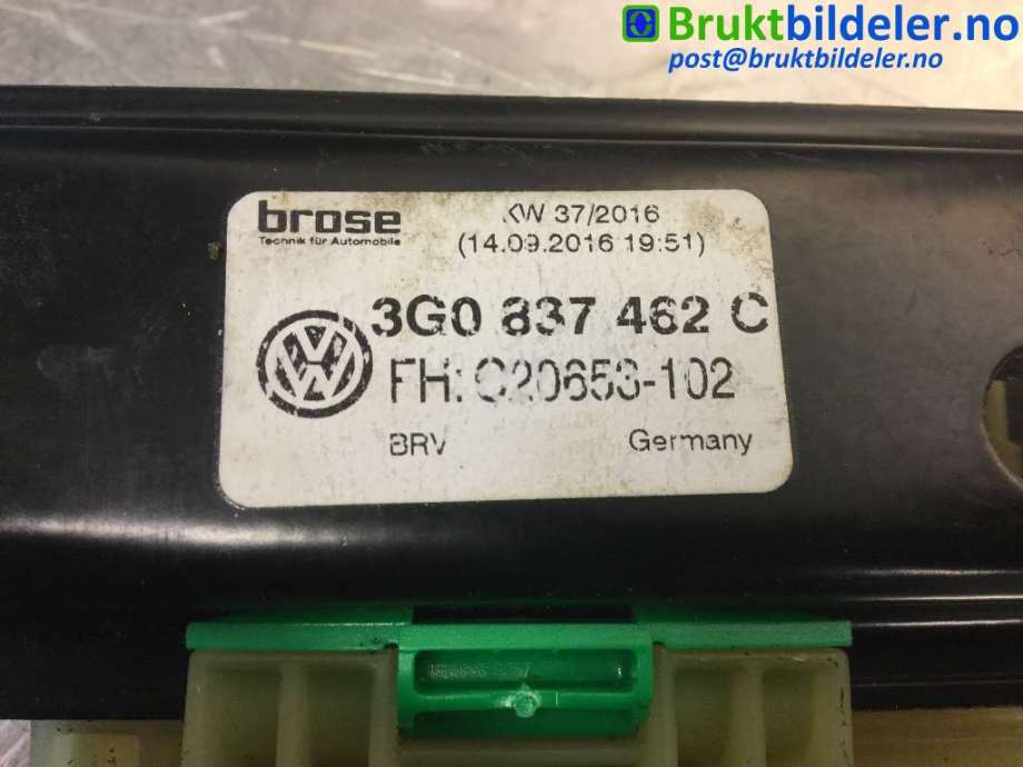 Ruteheis til VW Passat 2015-2019 (Fase 1) (B8) (B8) (3G0 837 462 C|)