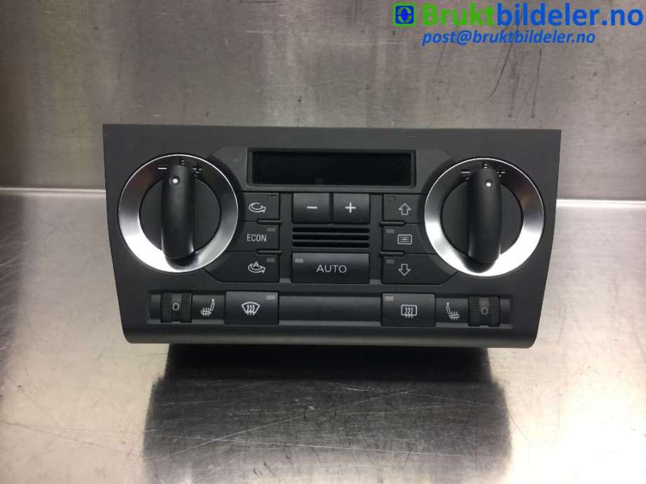 Varmeapparat betjening til Audi A3, 2003-2008 (Type II, Fase 1)  (AUDI|8P0 820 043 AD)