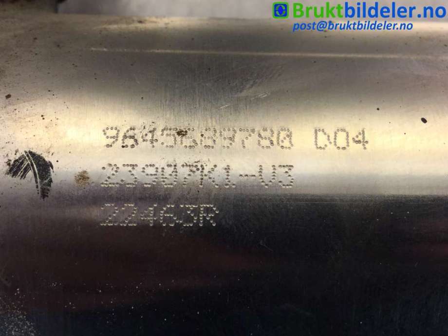 EGR-kjøler til Citroën Jumpy 2007-2016 (Type II) (CITROEN||9645689780)
