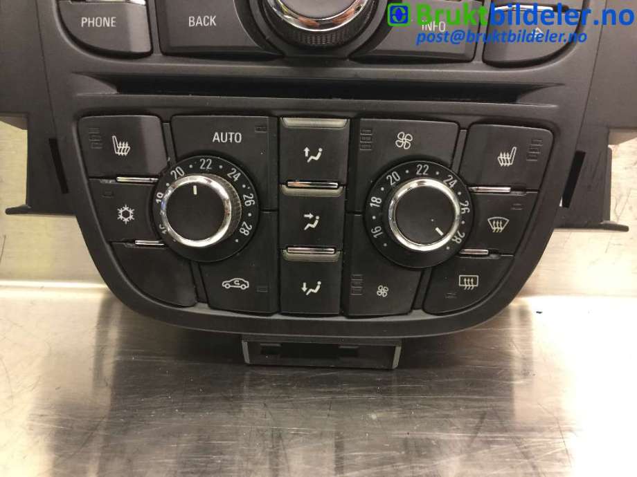 Bilstereo diverse til Opel Astra J 2010-2015 (OPEL|13346050|28273787|13343708)