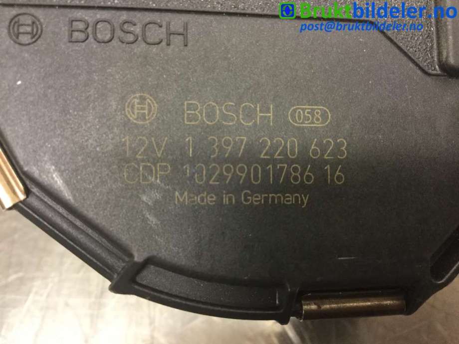 Viskermotor frontrute til Opel Astra J 2010-2015  (OPEL|13262434|1 397 220 623|)