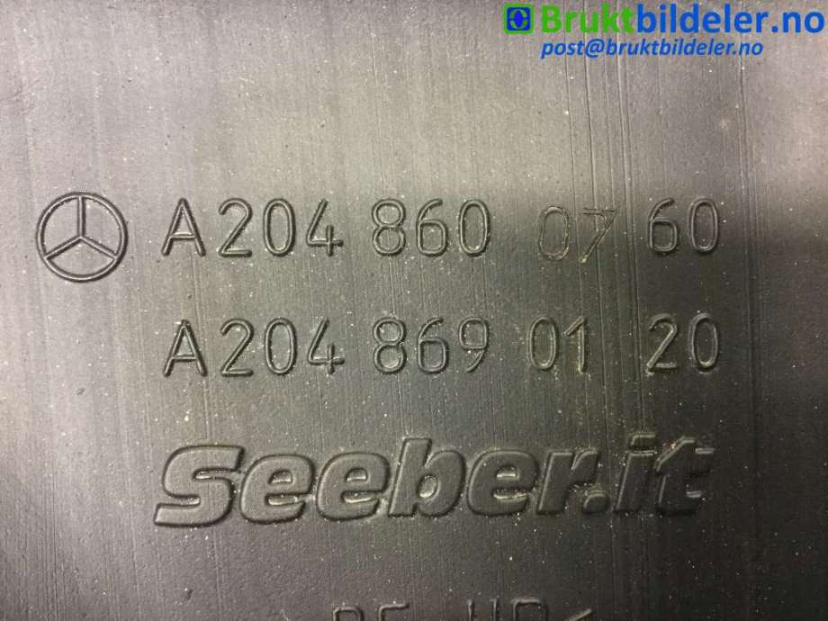 Spylertank til Mercedes E-Klasse 2009-2013 (Fase 1) (W212) (W212) (MERCEDES|A 204 860 07 60|)