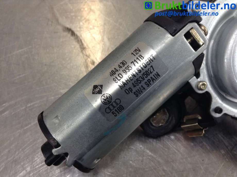 Viskermotor bakrute til Audi A4 1999-2001 (Type I, Fase 2) (B5) (B5) (AUDI|8L0 955 711 B|404.430|)