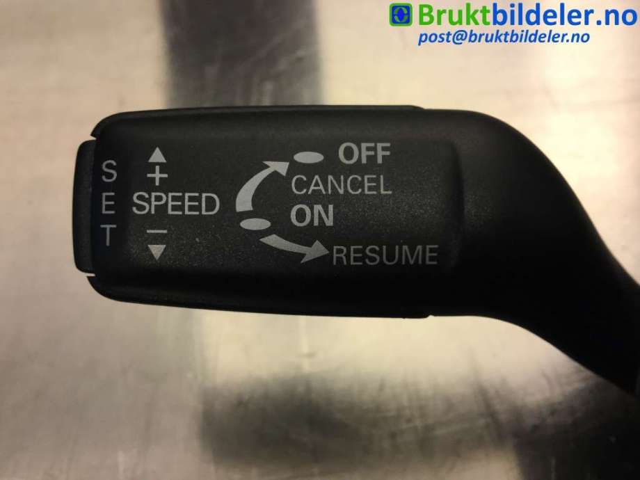 Bryter cruise control til Audi A6, Allroad 2006-2008 (Type II, Fase 1) (C6) (C6) (AUDI|4E0 953 521|)