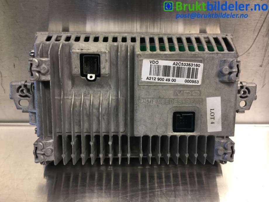 Instrument kjørecomputer til Mercedes E-Klasse 2009-2013 (Fase 1) (W212) (W212) (MERCEDES|A 212 900 49 00|A2C53353160|)