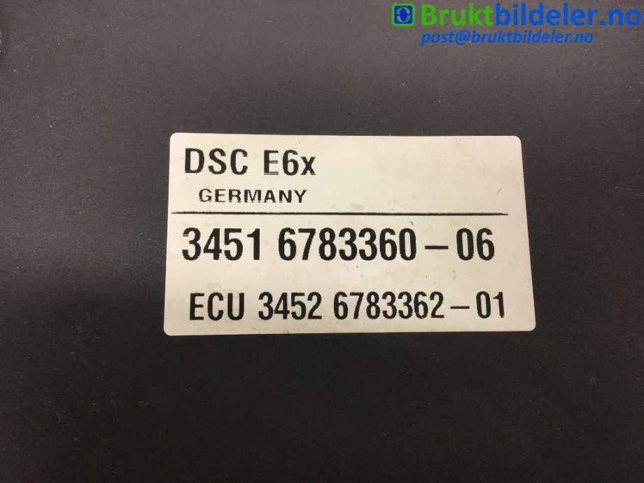 ABS sentral til BMW 5-Serie 2003-2010 (E60/E61) (E60/E61) (BMW|34 51 6 783 360|0 130 108 129|0 265 250 217)