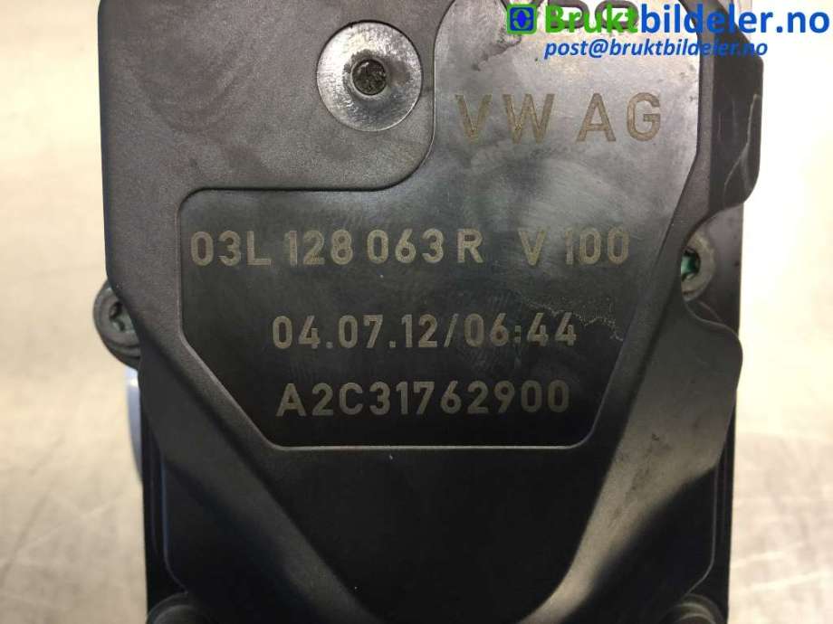 Spjeldhus til Audi Q3 2011-2014 (Type I, Fase 1)  (AUDI|03L 128 063 R|A2C31762900|)