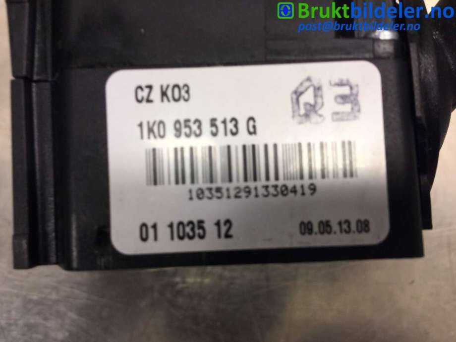 Bryter blink til Škoda Octavia 2009-2013 (Type II, Fase 2)  (SKODA|1K0 953 513 G|)