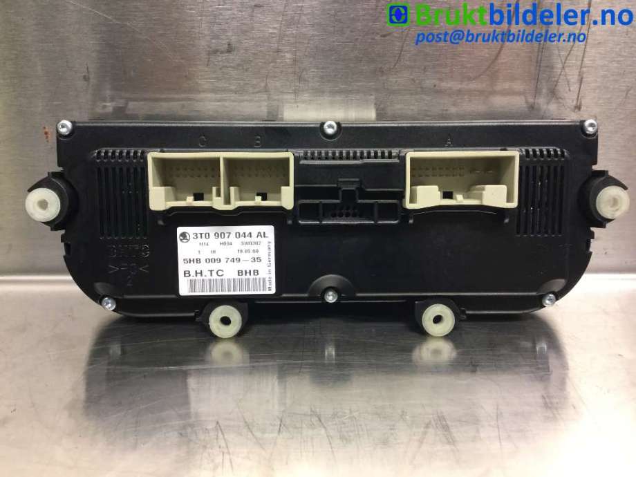 Varmeapparat betjening til Škoda Octavia 2009-2013 (Type II, Fase 2) (SKODA|3T0 907 044 AL|5HB 009 749-35|)