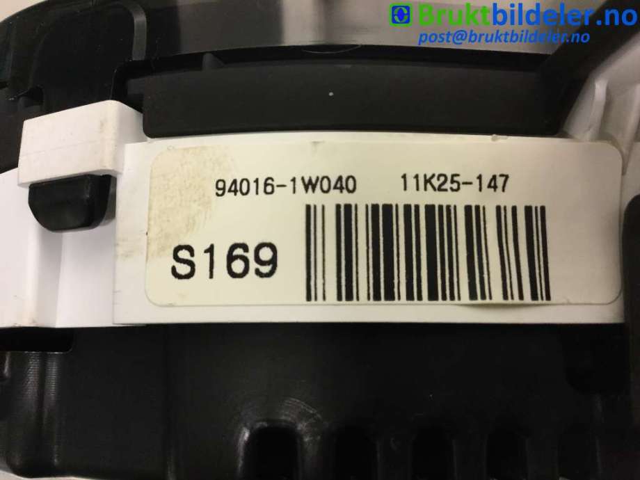 Instrumentpanel til Kia Rio 2011-2017 Type III  (KIA|94016-1W040|)