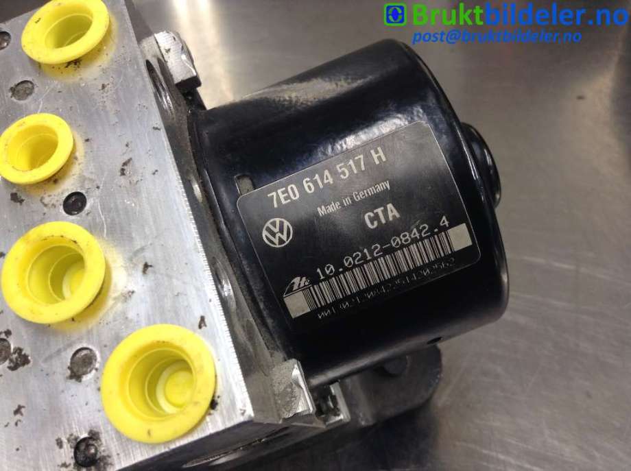 ABS sentral til VW Transporter / Caravelle 2009-2015 (Fase 2) (T5) (T5) (VOLKSWAGEN|7E0 614 517 H|10.0212-0842.4|7E0 907 379 K)