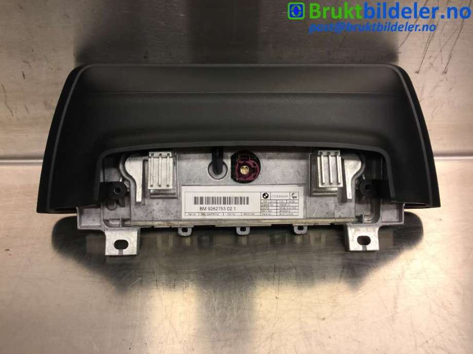 Instrument kjørecomputer til BMW 3-Serie 2012-2018 (F30/F31/F34) (F30/F31/F34) (BMW|9262753-02|)