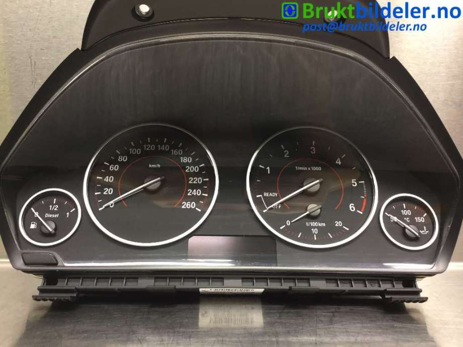 Instrumentpanel til BMW 3-Serie 2012-2018 (F30/F31/F34) (F30/F31/F34) (BMW|62 10 9 287 494|)