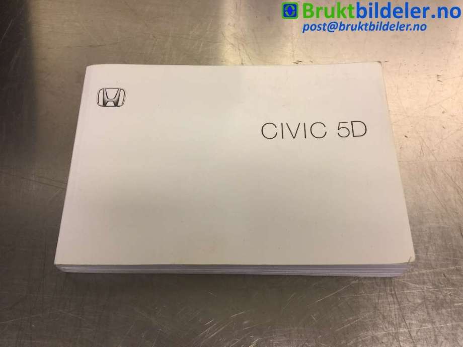 Instruksjonsbok til Honda Civic, 2006-2011 (Type VIII)  (HONDA|)