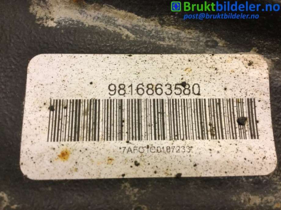 Bærebru høyre foran nedre til Peugeot Expert 2016-->> (Type III)  (PEUGEOT|9816863580|)