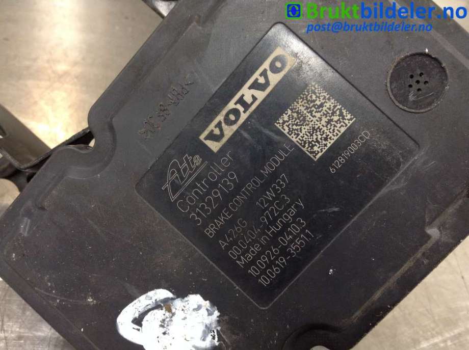 ABS sentral til Volvo V70 2007-2013 (Type III, Fase 1)  (VOLVO|P31329139|10.0212-0532.4|)