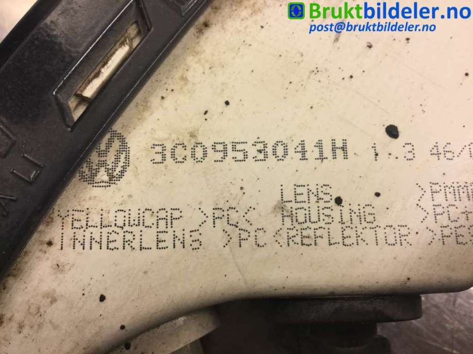 Blinklykt venstre til VW Passat 2005-2010 (B6) (B6) (VOLKSWAGEN|3C0 953 041 H|)