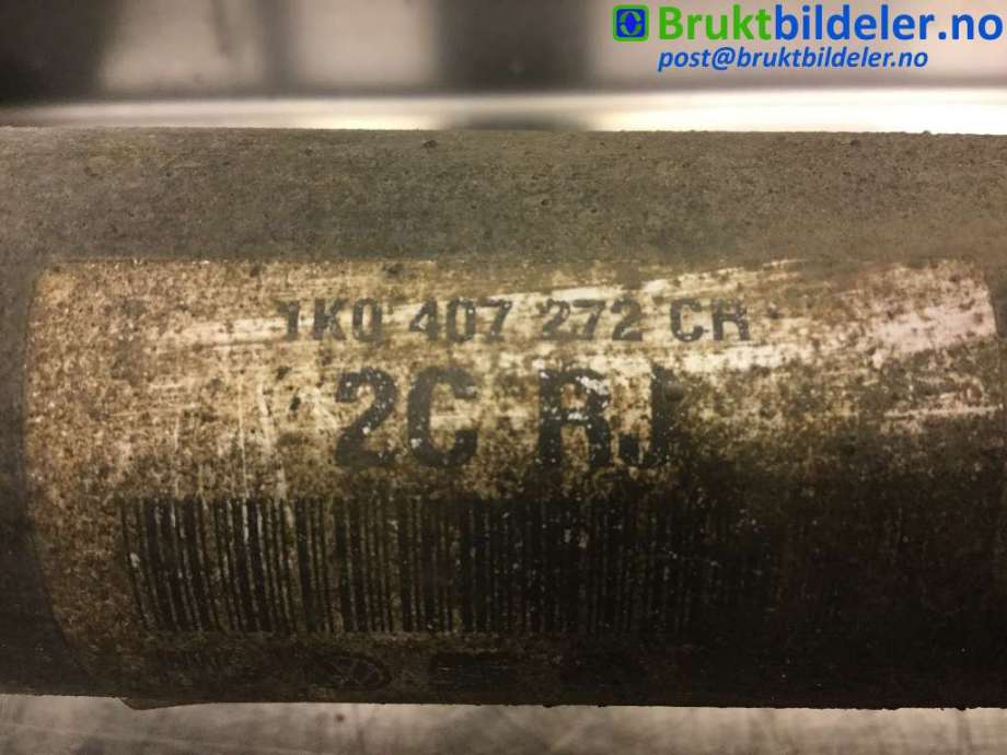 Drivaksel høyre foran til VW Passat 2005-2010 (B6) (B6) (VOLKSWAGEN|1K0 407 272 CR|)