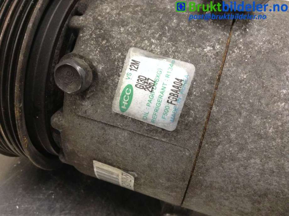 Aircondition kompressor til Kia Soul 2009-2013 (Type I) (SOUL 12||GI3D 2967)