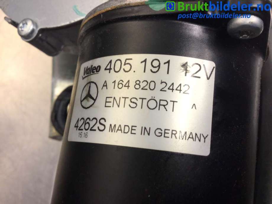 Viskermotor frontrute til Mercedes ML 2011-2015 (Fase 1) (W166) (W166) (MERCEDES|A 164 820 24 42||A 166 820 05 40)