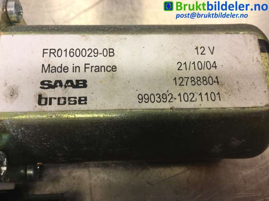 Ruteheis høyre foran til Saab 9-3 2003-2007 (Type II, Fase 1)  (SAAB|12788804|)