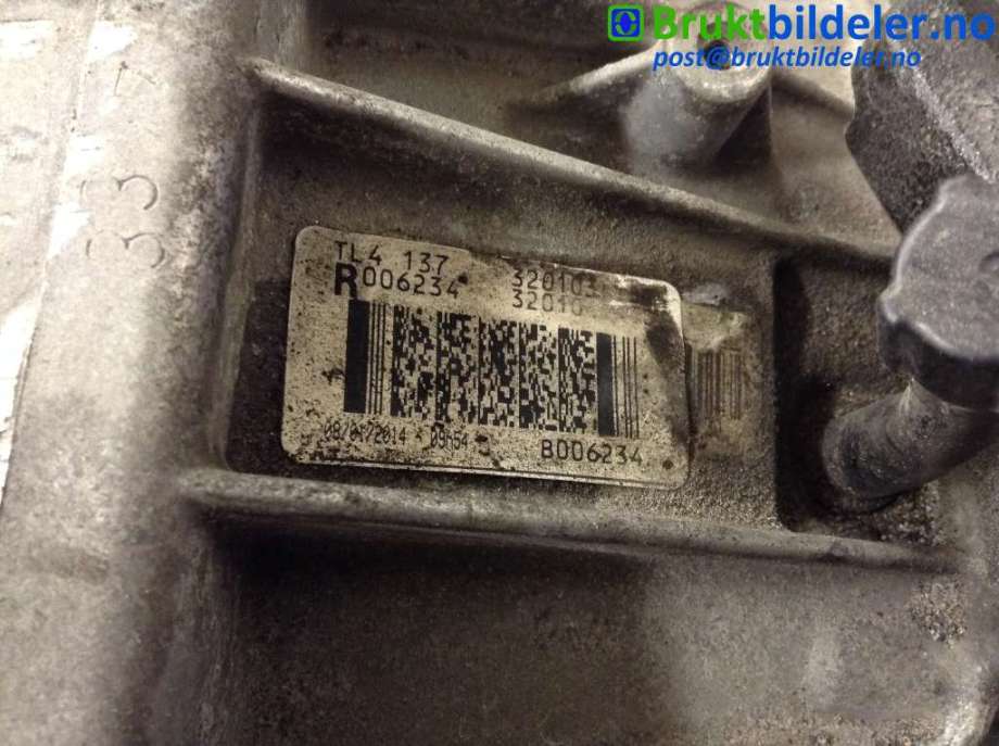Girkasse manuell 6-trinn til Nissan Qashqai 2014-2021 (Type II)  (NISSAN|320104EA0C|F6|)