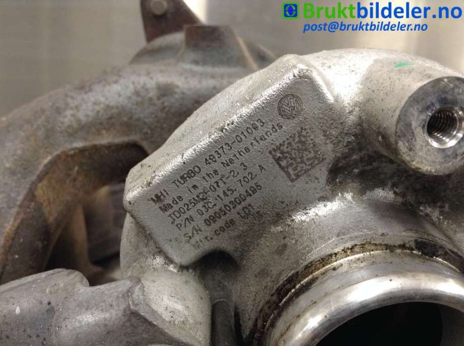 Turbo til Škoda Octavia 2009-2013 (Type II, Fase 2) (SKODA|03C 145 702 A|49373-01093|09050300495)