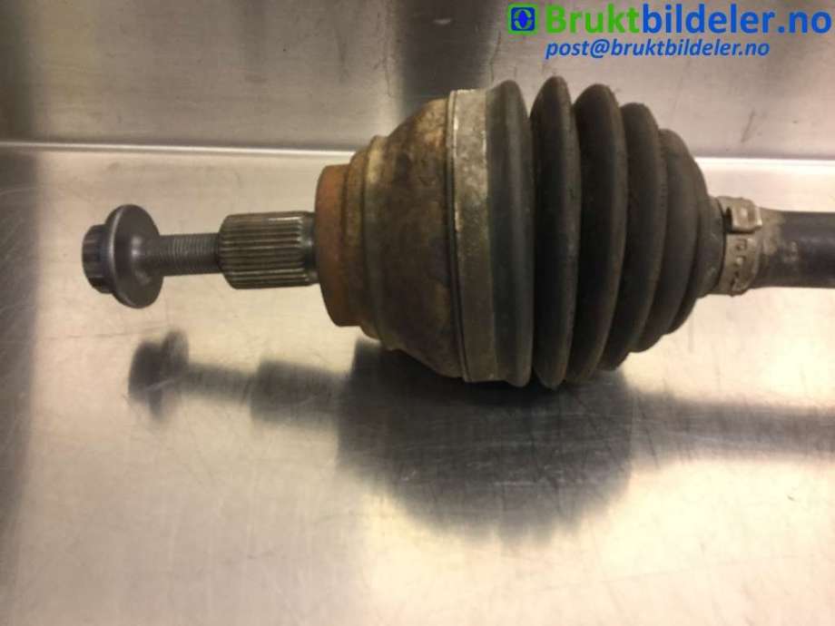 Drivaksel venstre foran, elbil til VW e-Golf 2014-2017 (Fase 1)  (VOLKSWAGEN|5QE 407 271 C|)
