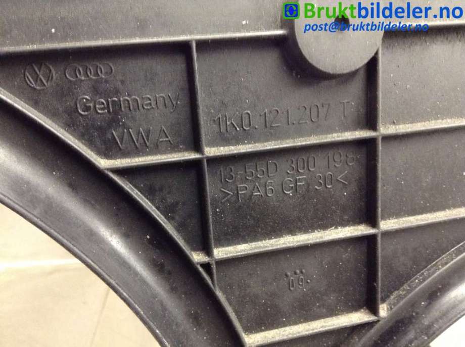 Aircondition radiator til Škoda Octavia 2009-2013 (Type II, Fase 2)  (SKODA|1K0 121 207 T|)