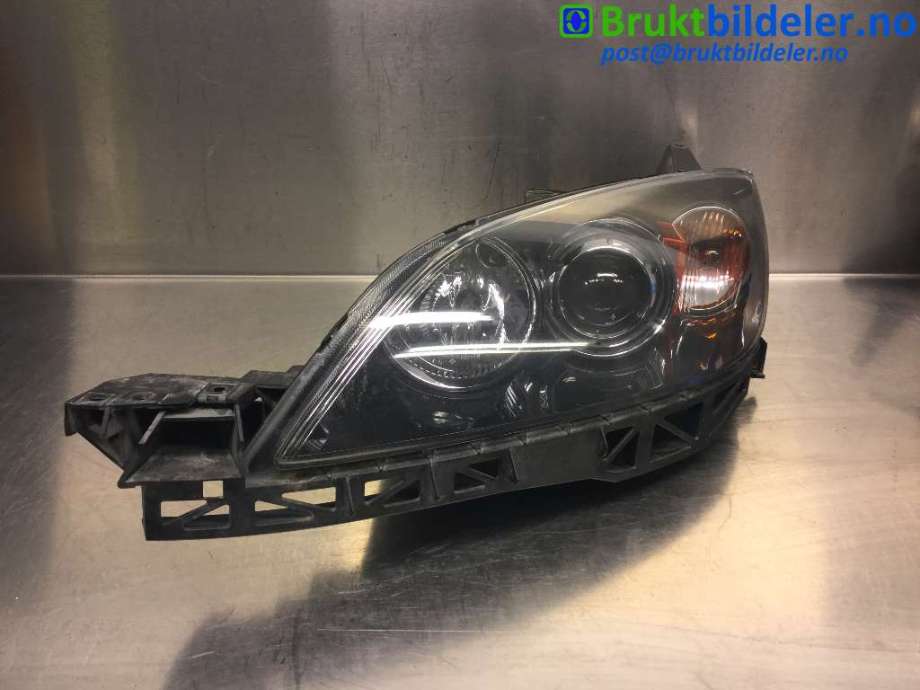 Frontlykt venstre xenon til Mazda 3, 2006-2009 (Type I, Fase 2)  (MAZDA|BP9W-51-041E)