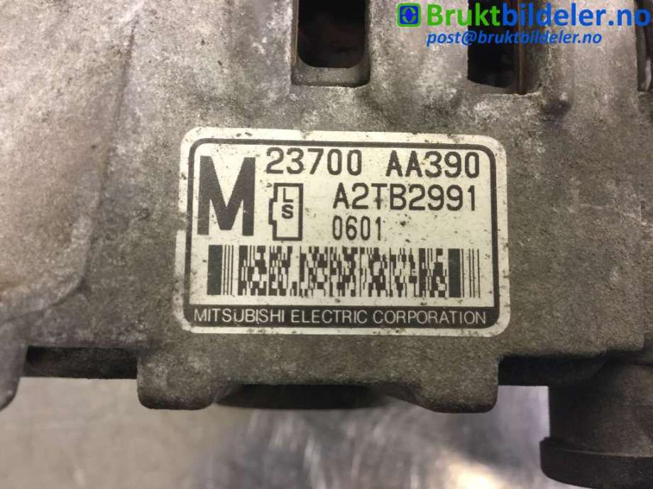 Dynamo til Subaru Forester 1997-2002 (Type I) (SUBARU|23700 AA390|A2TB2991|)