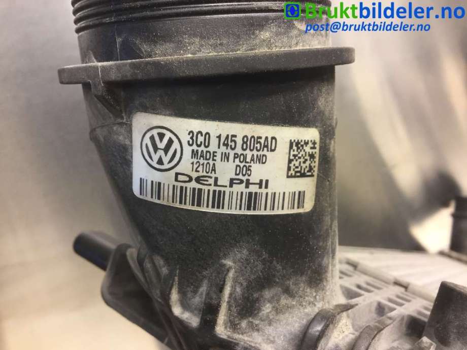 Intercooler til VW Tiguan 2007-2011 (Type I, Fase 1)  (VOLKSWAGEN|3C0 145 805 AD|)