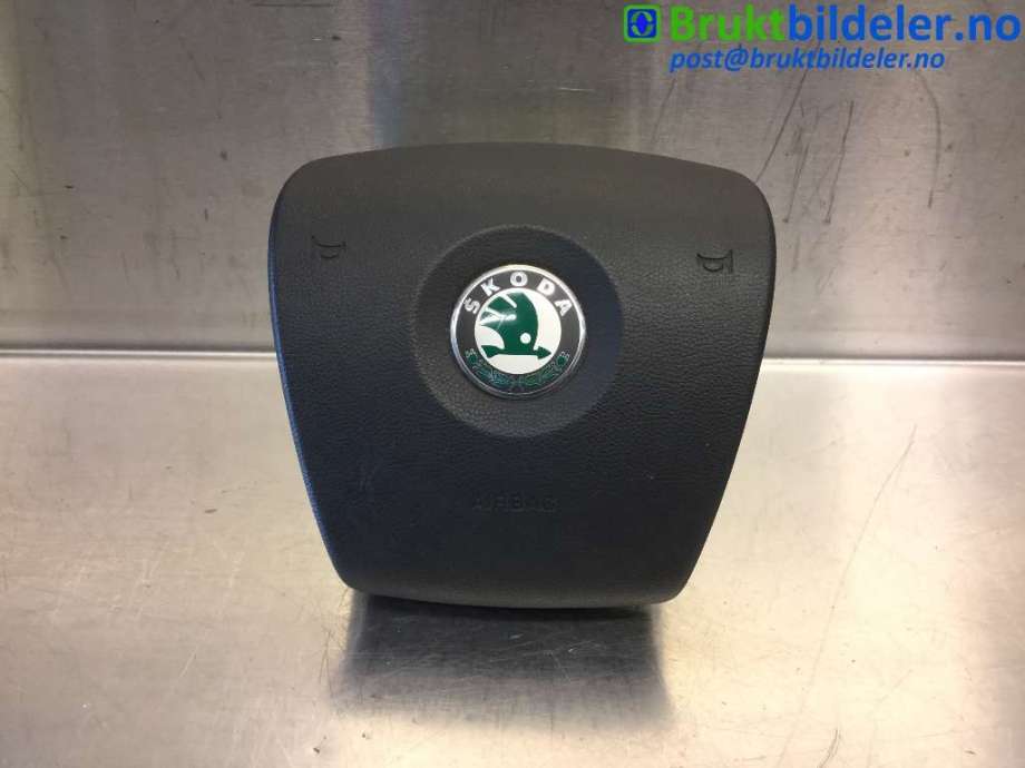 Airbag rattpute til Škoda Roomster, 2006-2010 (Fase 1) (SKODA|5J0 880 201 B)