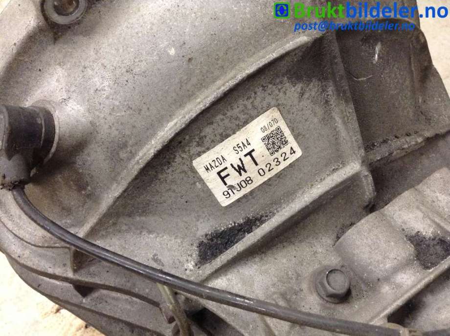 Girkasse manuell til Ford Ranger (Europa) 2007-2011  (FORD (US)||FWT GEARKODE|9TJ08-02324)