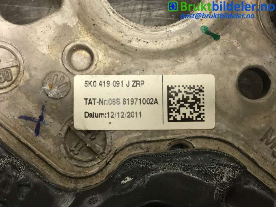 Ratt til VW Golf VI 2008-2012  (VOLKSWAGEN|5K0 419 091 J|)