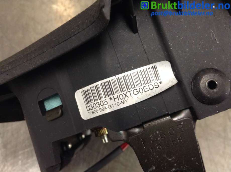 Airbag rattpute til Honda CR-V 2002-2006 (Type II)  (HONDA|77800-S9A-G110-M1|)