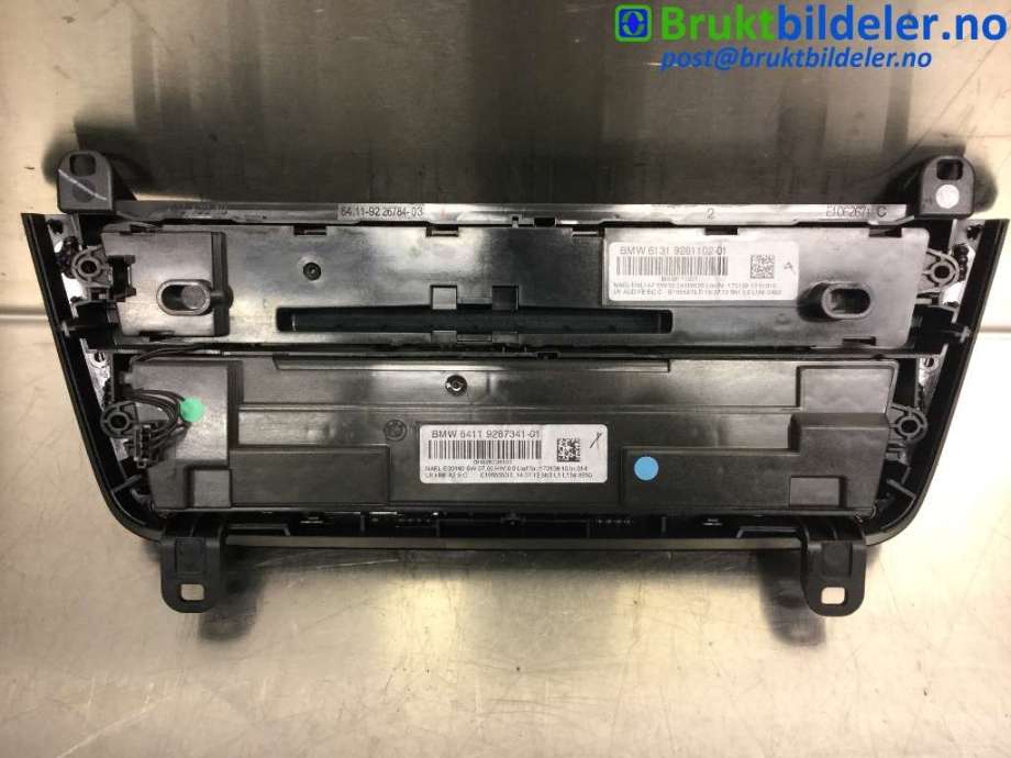 Varmeapparat betjening til BMW 3-Serie 2012-2018 (F30/F31/F34) (F30/F31/F34) (BMW|64 11 9 287 341-01||6131 9 261 102-01)