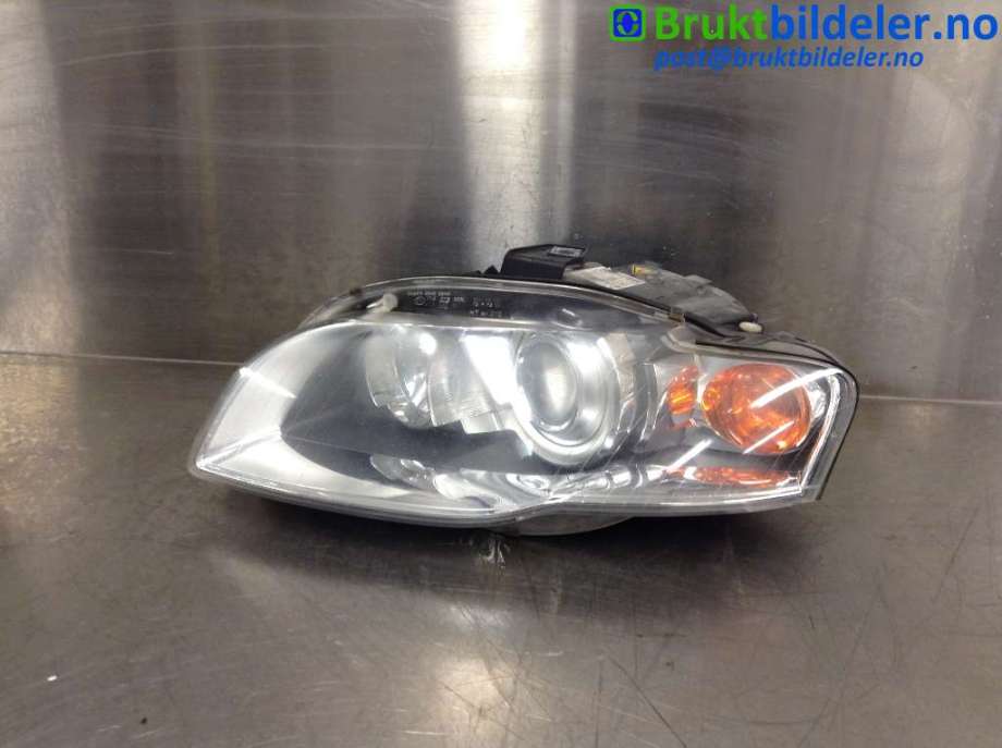 Frontlykt venstre xenon til Audi A4, 2004-2008 (Type III) (B7) (B7) (AUDI|8E0 941 003 AM)