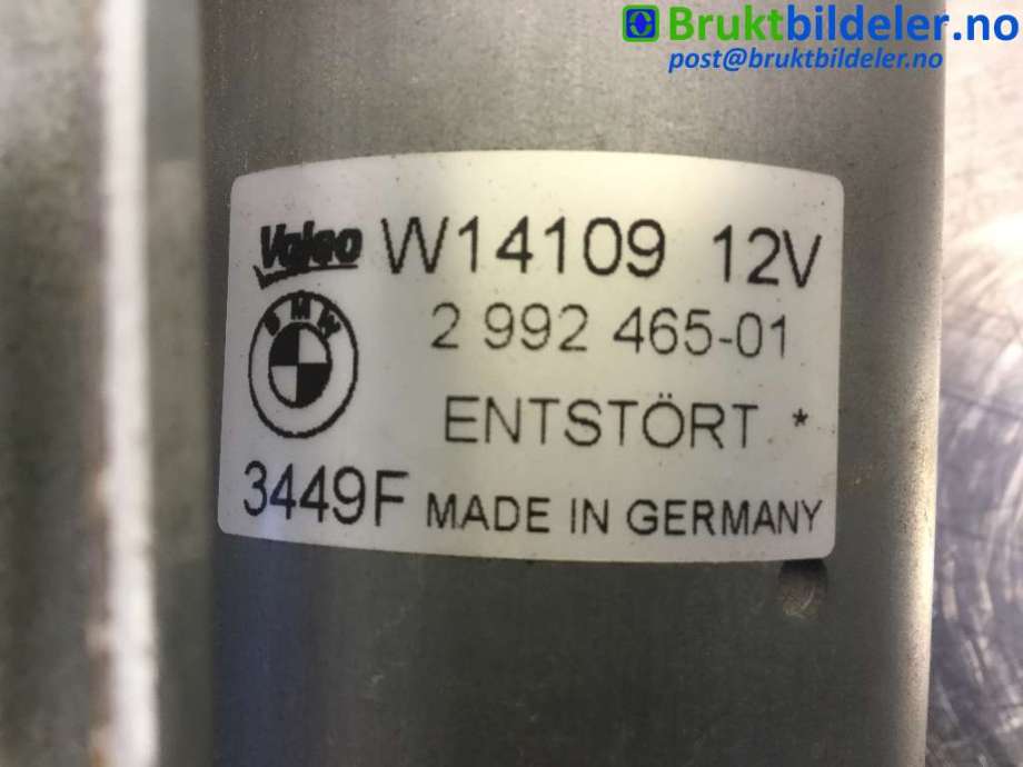 Viskermotor frontrute til BMW X1 2009-2015 (E84) (E84) (BMW|2 992 465-01|W14109|)