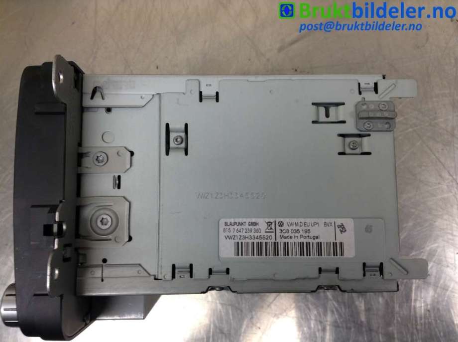 Instrument kjørecomputer til VW Scirocco 2008-2013  (VOLKSWAGEN|3C8 035 195|)