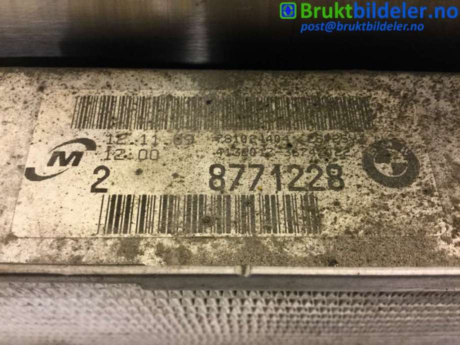 Radiator (automat gir) til BMW X1 2009-2015 (E84) (E84) (BMW|8 771 228|)