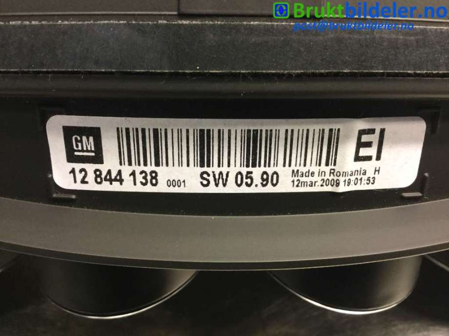 Instrumentpanel til Opel Insignia A 2009-2014 (OPEL|12844138|)